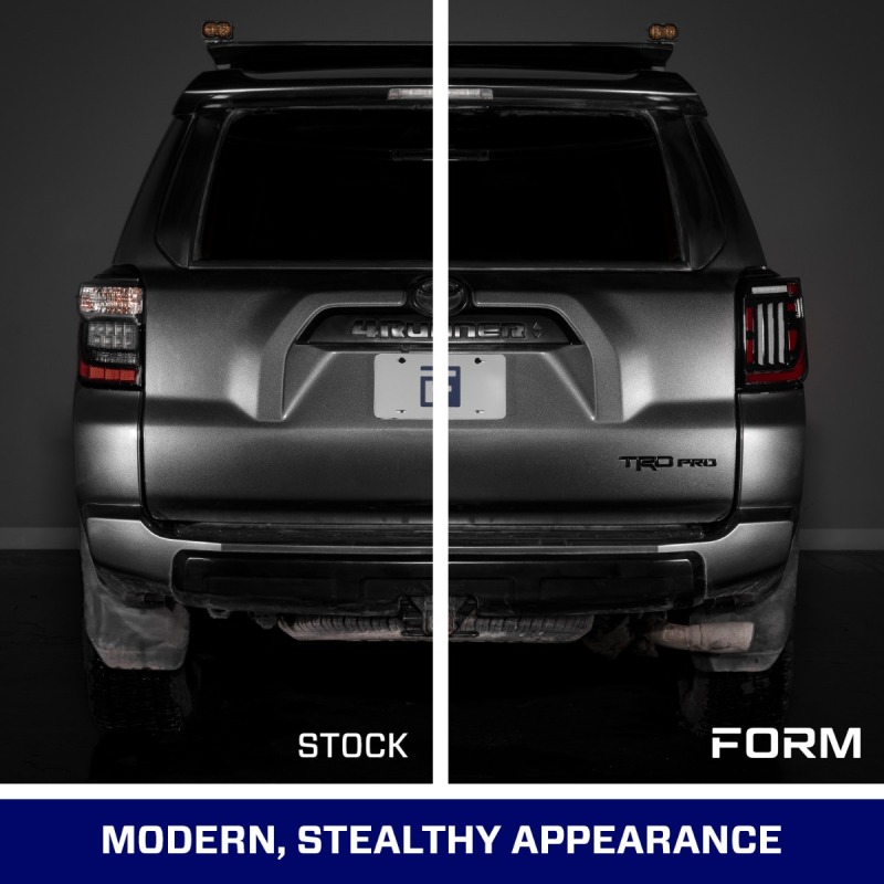 Toyota 4Runner Tail Lights - FORM Lighting - Sequential LED - Red - `10-`24